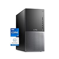 Dell XPS 8950 Desktop - 12th Gen Intel Core i7-12700, 32GB DDR5 RAM, 512GB SSD + 1TB HDD, Intel UHD 770 Graphics, Killer Wi-Fi 6, Air Cooling, Windows 11 Pro - Black