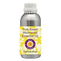 Deve Herbes Pure Sweet Wormwood Essential Oil (Artemisia annua) 100% Natural Therapeutic Grade Steam Distilled for Personal Care 300ml (10 oz)