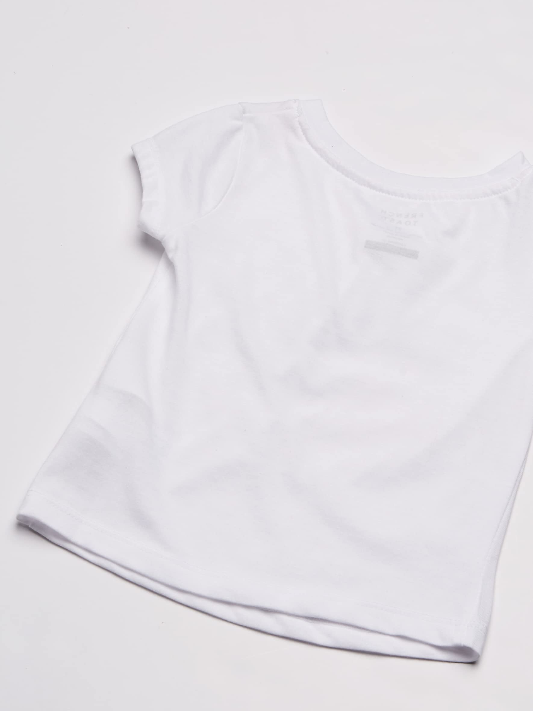 French Toast Girls' Short Sleeve V-Neck T-Shirt Tee