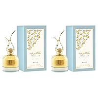 Andaleeb for Unisex Eau de Parfum Spray, 3.4 Ounces / 100 ml (Pack of 2)