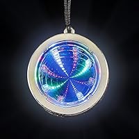LED Flashing Multi-Color Infinity Tunnel Necklace