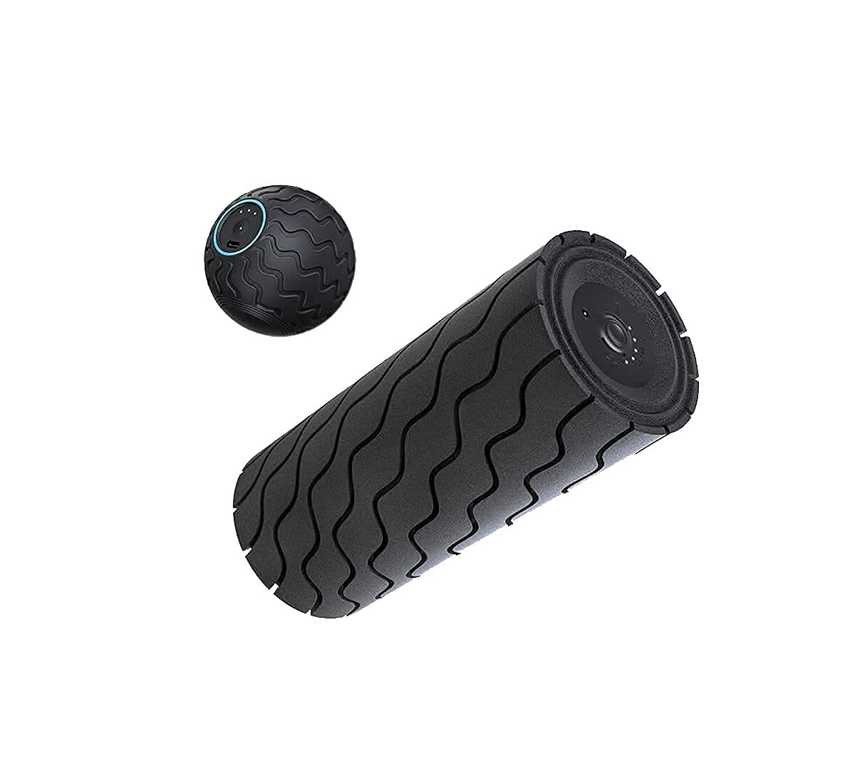Theragun | Wave Solo and Roller Bundle | Pinpointed Muscle Treatment Plus Full-Body Foam Rolling