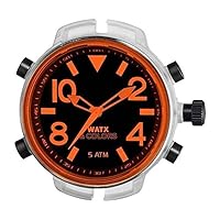 Watx&Colors XXL analogic Mens Analog Quartz Watch with Rubber Bracelet RWA3702