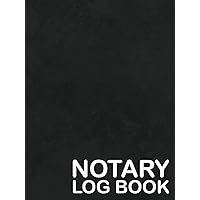 Notary Log Book: Notary Public Journal