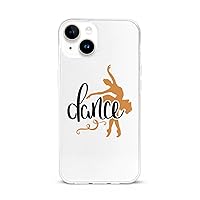 Ballet Dance Girl Compatible with iPhone 15 Phone Cases Anti-Scratch Shock-Resistant Protective Covers Unisex