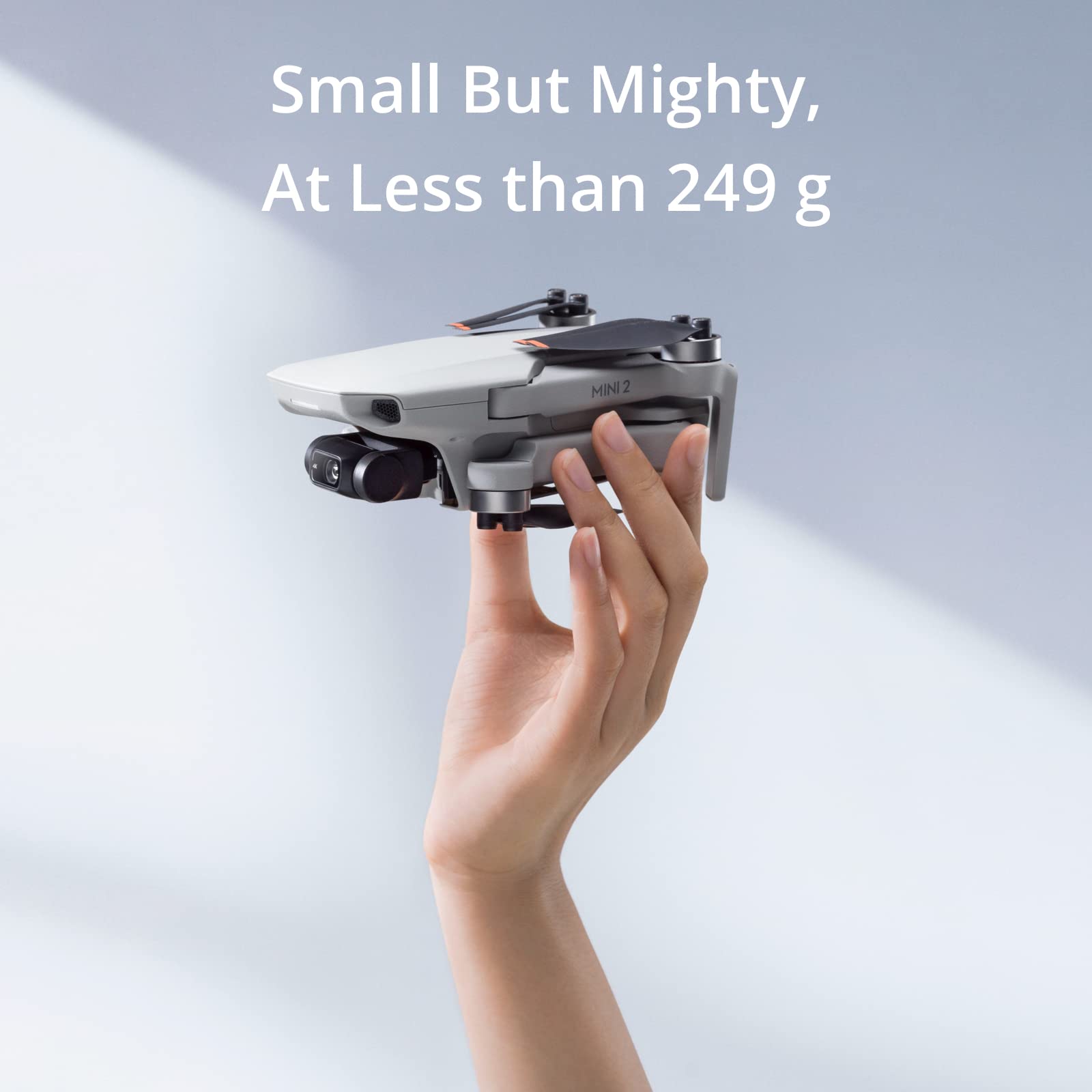 DJI Mini 2 Fly More Combo – Ultralight Foldable Drone, 3-Axis Gimbal with 4K Camera, 12MP Photos, 31 Mins Flight Time, OcuSync 2.0 10km HD Video Transmission, QuickShots, Gray