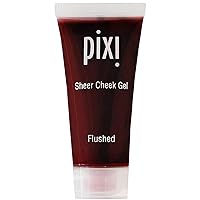 Pixi Beauty Sheer Cheek Gel - Flushed | Gel Blush For A Sheer Flush Of Colour | Oil-Free & Fragrance-Free Hydrating Liquid Blush | 0.45 Fl Oz