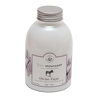 Maison du Savon - Foaming Bath Cream with Fresh Organic Donkey Milk and Aloe Vera - 500ml Bottle - Fig Fragrance
