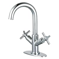Kingston Brass LS8451JX Concord Bathroom Faucet, Polished Chrome, 6.31 x 5.13 x 11.13