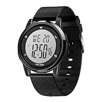CakCity Digital Sports Waterproof Watch Stopwatch Alarm Military Time Ultra-Thin Men and Women Outdoor Watch