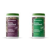 Amazing Grass Greens Blend Superfoods Powder (Original + Antioxidant)