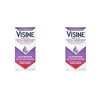 Visine Multi-Symptom Eye Drops - Astringent, Lubricant & Redness Reliever for Irritated, Dry, Red Eyes - 0.5 fl. oz (Pack of 2)