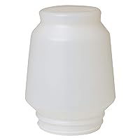 Little Giant® Plastic Screw-On Poultry Waterer Jar | 1 Gallon | Heavy Duty Translucent Plastic Water Container for Waterer | Made in USA