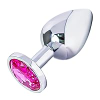 Medium Size Anal Butt Plug, Womens Sex Toys Anal Plug, Jeweled Butt Plugs Anal Sex Toys Couple Sex Toy, Personal Adult Anal Plugs Female Anal Dildo, Butt Plugs for Beginners Couples Anal Toy（Medium）