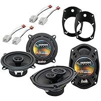 Harmony Audio Bundle Compatible with 2006-2010 Dodge Ram Truck 2500/3500 HA-R69 HA-R5 New Factory Speaker Replacement Upgrade Package