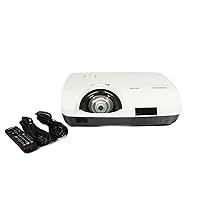 Boxlight Eco X27NST 3LCD Projector Short-Throw HDMI 2700 ANSI HD 1080i, Bundle Remote Control, Power Cable, HDMI Cable