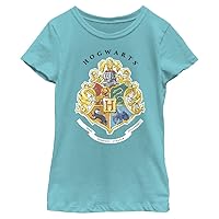Harry Potter Girl's Hogwarts School Crest T-Shirt
