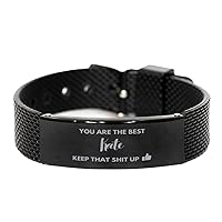 You Are The Best Kate, Mesh Bracelet, Gifts For Kate, Custom Name Mesh Bracelet For Kate, Funny Gifts For Kate You Are The Best Keep That Shit Up, Valentines Birthday Gifts for Kate, Mother's Day