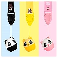 Bluetooth Speakers Cartoon | Handsfree Subwoofer Loundspeakers | Mini Music Player | Cute Pet Animal Portable Outdoor Stereo Speakers (Cute Panda)