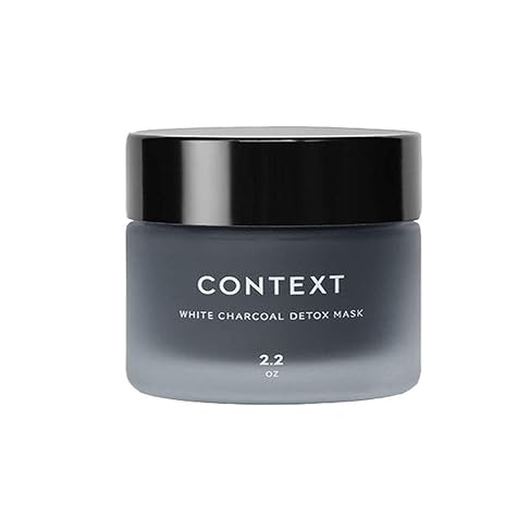 White Charcoal Detox Mask - Purifying Black Mask with Activated Charcoal Peel Off Mask - 2.2 oz