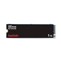 SanDisk 1TB SSD Plus M.2 NVMe SSD - PCIE Gen 3.0, Up to 3,200 MB/s - Internal Solid State Drive - SDSSDA3N-1T00-G26