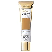 Age Perfect Radiant Serum Foundation with SPF 50, Caramel Beige, 1 Ounce