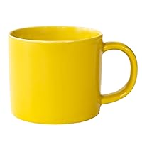 Saikai Pottery 13878 Hasami Ware Common Mug, Yellow, Capacity: Approx. 8.5 fl oz (250 ml), Microwave and Dishwasher Safe