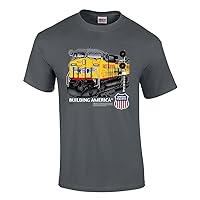 Union Pacific Building America C44-9W Authentic Railroad T-Shirt [20005]