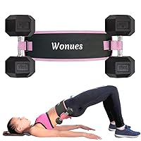 Exercise Hip Thrust Belt for Gym & Pilates, Unisex Weight Lifting Support with Versatile Use for Kettlebells, Dumbbells & All Weights - Essential Exercise Equipment for Enhanced Workouts