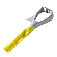 Plastic Fruit Core Seed Remover With Vegetable Masher Ergonomic Handle Design Kitchen Household Tool Easy To Use Fruit Slicer Peeler