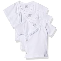 Gerber Baby-Girls 3-Pack Short-Sleeve Side-Snap Shirt