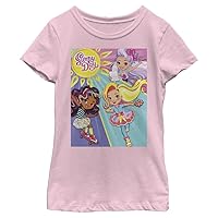 Nickelodeon Kids Sunny Day Gals Girls Short Sleeve Tee Shirt