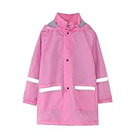 Toddler Raincoat Waterproof Kids Rain Jackets With Hood Lightweight Toddler Raincoat Kids Windbreaker Jacket