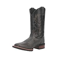 Laredo Men's Stone Cold Western Performance Boot Broad Square Toe Grey 11 D(M) US