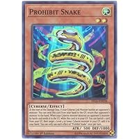 Yu-Gi-Oh! - Prohibit Snake - FIGA-EN038 - Super Rare - 1st Edition - Fists of The Gadgets