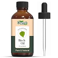 Organic Zing Birch (Betula) Oil | Pure & Natural Essential Oil for Skincare, Hair Care, Aroma & Diffusers- 30ml/1.01fl oz