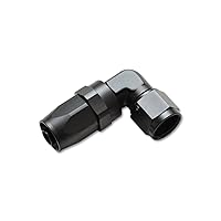 Vibrant Performance 21990 90 Degree Elbow Forged Hose End Fitting; Hose Size: -10An, 1 Pack