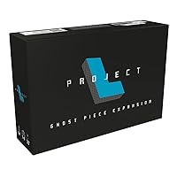 Boardcubator Project L: Ghost Piece Board Game Expansion - Bigger Puzzles, New Rewards, and Exciting Gameplay! Puzzle Strategy Game for Kids & Adults, Ages 14+, 1-5 Players, 20-40 Mins, Made