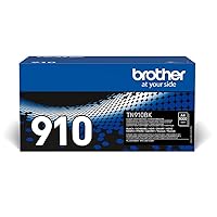 Brother TN-910BK Toner Cartridge, Black, Single Pack, Ultra High Yield, Includes 1 x Toner Cartridge, Brother Genuine Supplies