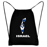 Israel Country Map Color Sport Bag 18