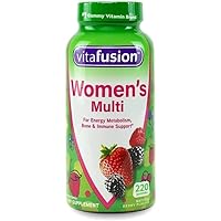 Vitafusions Women's Multivitamin Gummies with Vitamins A, C, and D, 220 Count