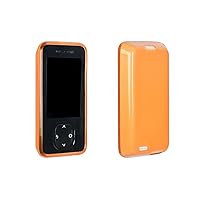 TPU-Case for Dexcom G7 with shock protection, orange, TPU Rubber Protective Case