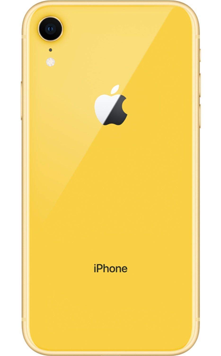 Apple iPhone XR, US Version, 64GB, Yellow - Verizon (Renewed)