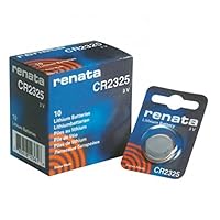 10pk Renata Coin Cell Battery CR2325 Lithium Replaces DL2325, BR2325
