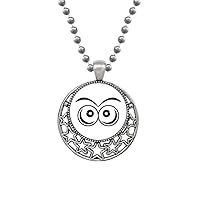 Vector Eye Decoration Pattern Necklaces Pendant Retro Moon Stars Jewelry