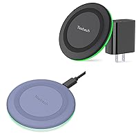 [2 Pack] Wireless Charging Pad with Quick Adapter