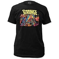 Marvel Comics Dr. Strange Doctor Adult Black T-shirt (S/Black)