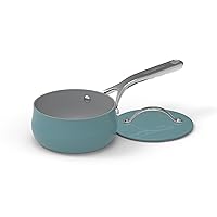 Cuisinart Culinary Collection Nonstick 1 Qt. Saucepan + Cover, Teal