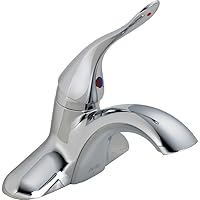 Delta Faucet Commercial 511LF-HDF Classic Single Handle Centerset Bathroom Faucet Less Pop-Up, Chrome 5.00 x 6.50 x 5.00 inches