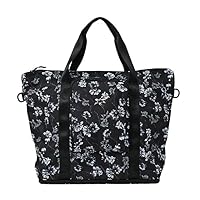 KiU K371-388 CARRY ON TOTEBAG Waterproof, Water Repellent, Unisex, Unisex, Large Capacity, Packable, Compact, With Carrying Case, Travel, Nostalgia BK